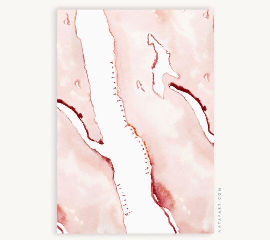 PINK BARK 3 LETTERING