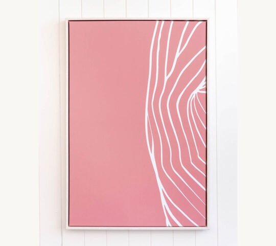 ULURU LINES C FRAMED CANVAS