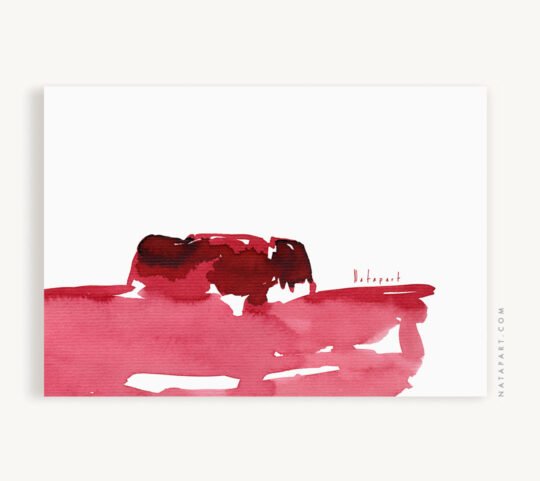 ULURU STAIN 2A ART PRINT