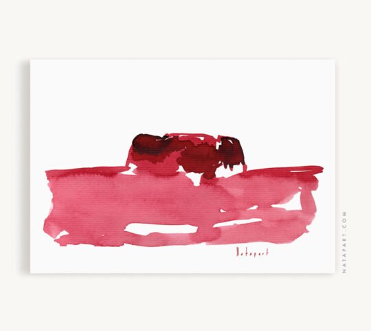 ULURU STAIN 2B ART PRINT