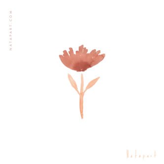 SIENNA FLOWER 1A ILLUSTRATION