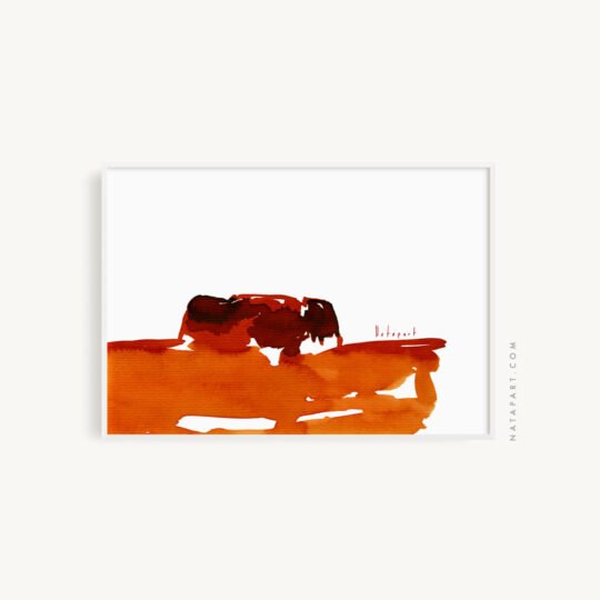 ULURU STAIN 2AS ART PRINT