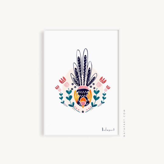 BIRD INSIGNIA ART PRINT