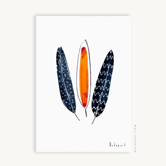 FEATHERS 2.0 ART PRINT - Image 2
