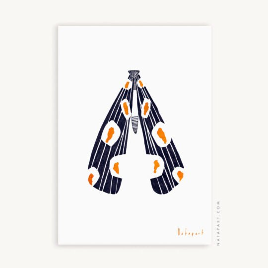 MOTH INSECT GODDESS ART PRINT - Image 2