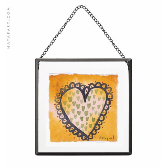 ORIGINAL MINI HEART C WITH FRAME