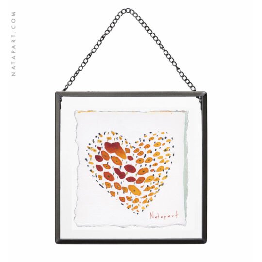 ORIGINAL MINI HEART D WITH FRAME