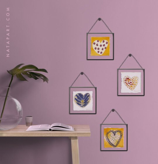 ORIGINAL MINI HEART A WITH FRAME - Image 3