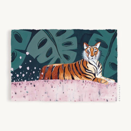 Tiger Original Watercolour