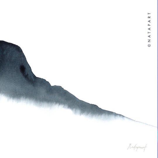 Blue Mountain Original Painting - Image 6