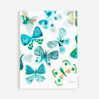 Aqua Butterflies #3