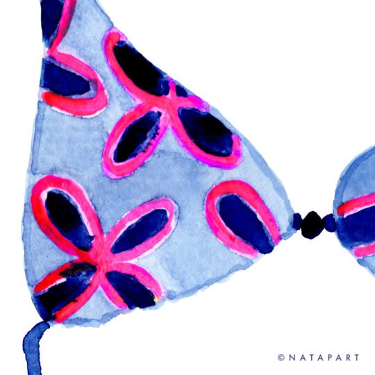 And Tan Lines... Original Painting - Image 2