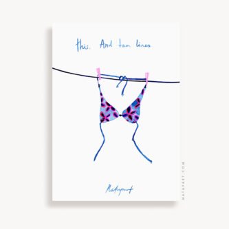 And Tan Lines... Original Painting