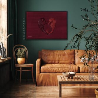 Love Limited Edition Size 50 x 75cm on Canvas