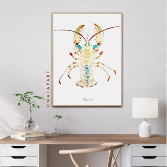 Pinched By Lobster! Original Painting