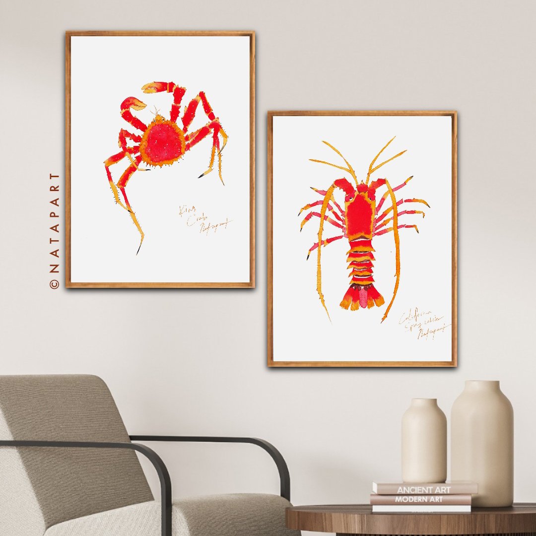 King Crab Original Painting - Image 7