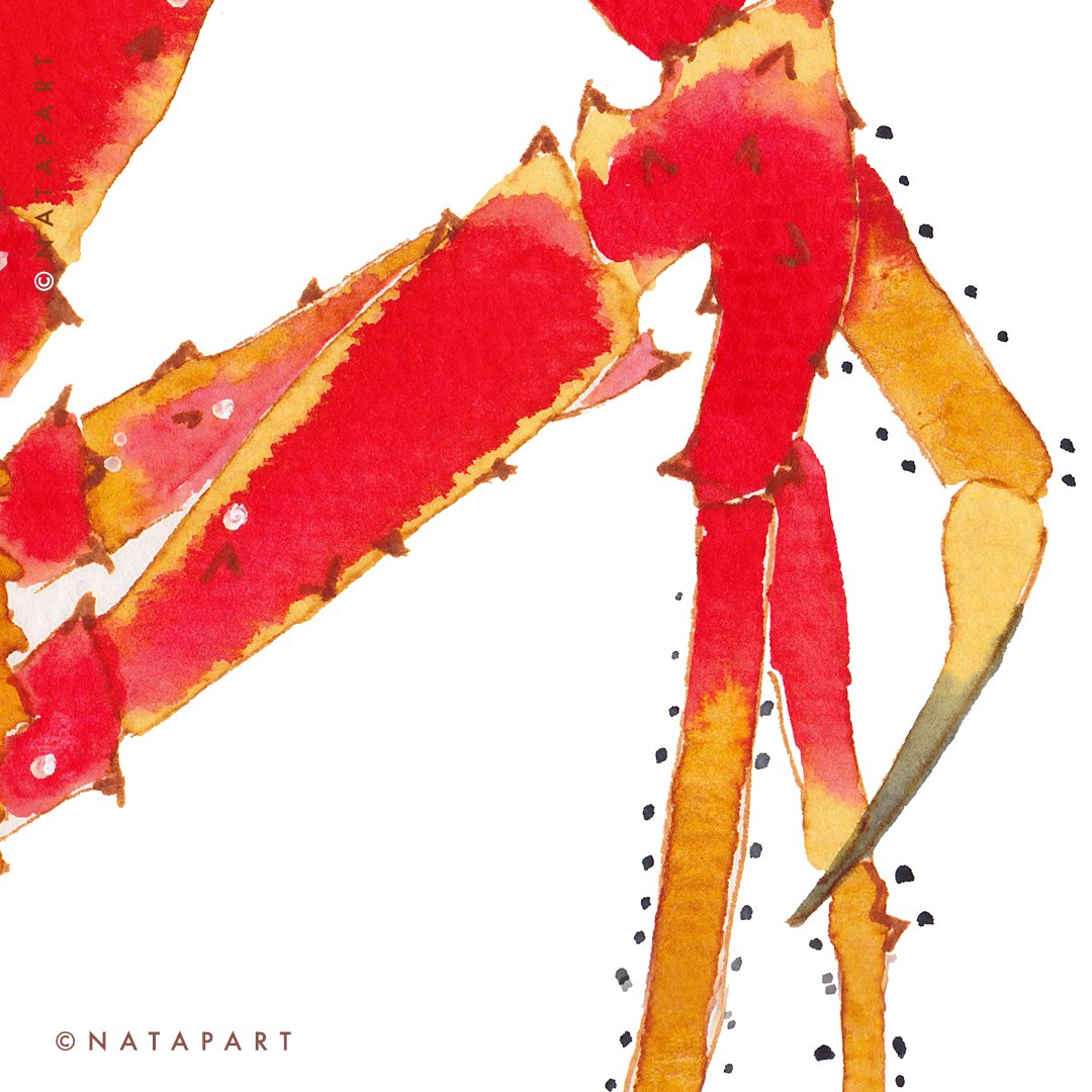 King Crab Original Painting - Image 5