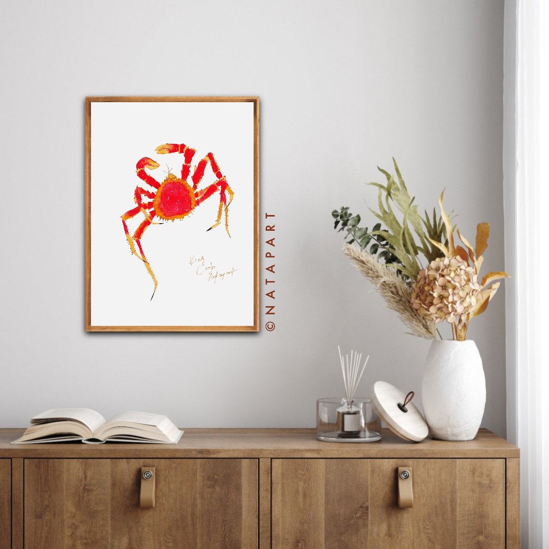 King Crab Original Painting - Image 2